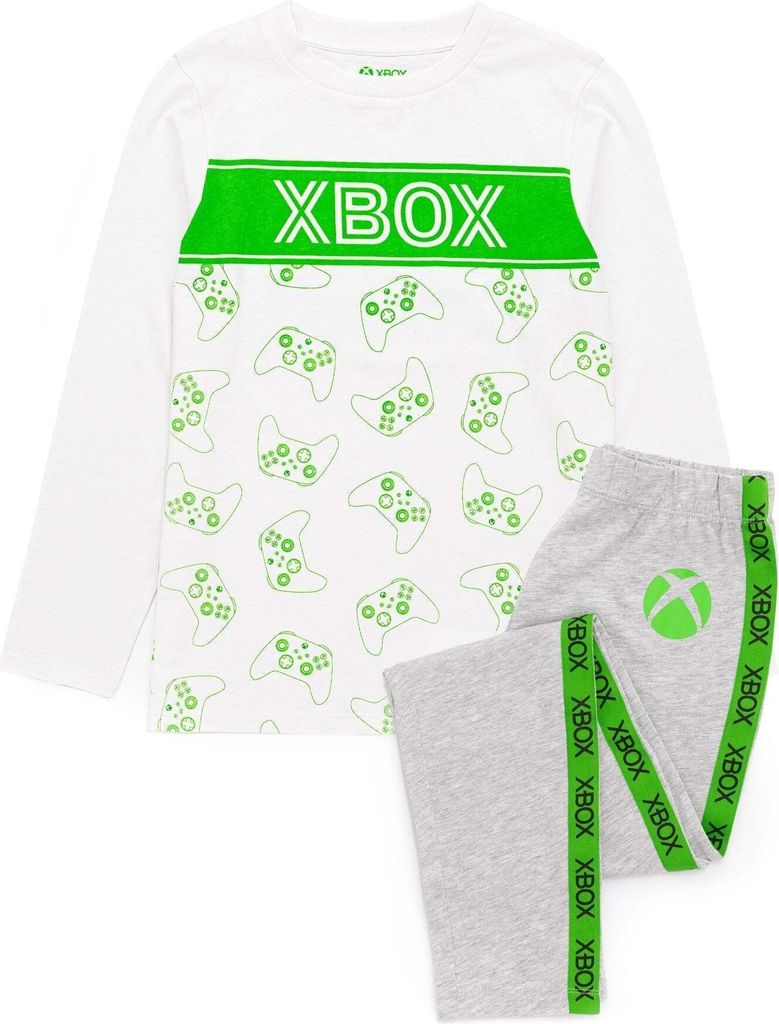 Xbox - Schlafanzug für Mädchen NS6650 (146) (Weiß)