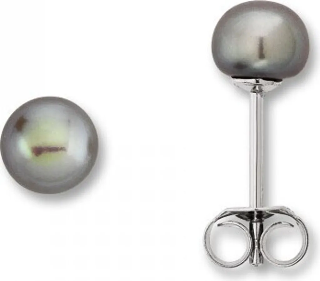 Orecchini Argento 925 con Perle Coltivate - Design Elegante Rodiato