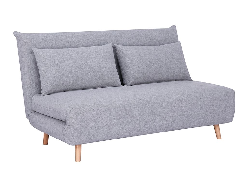 Sofa rozkładana z funkcją spania SPIKE II szara Zdjęcie produktu 