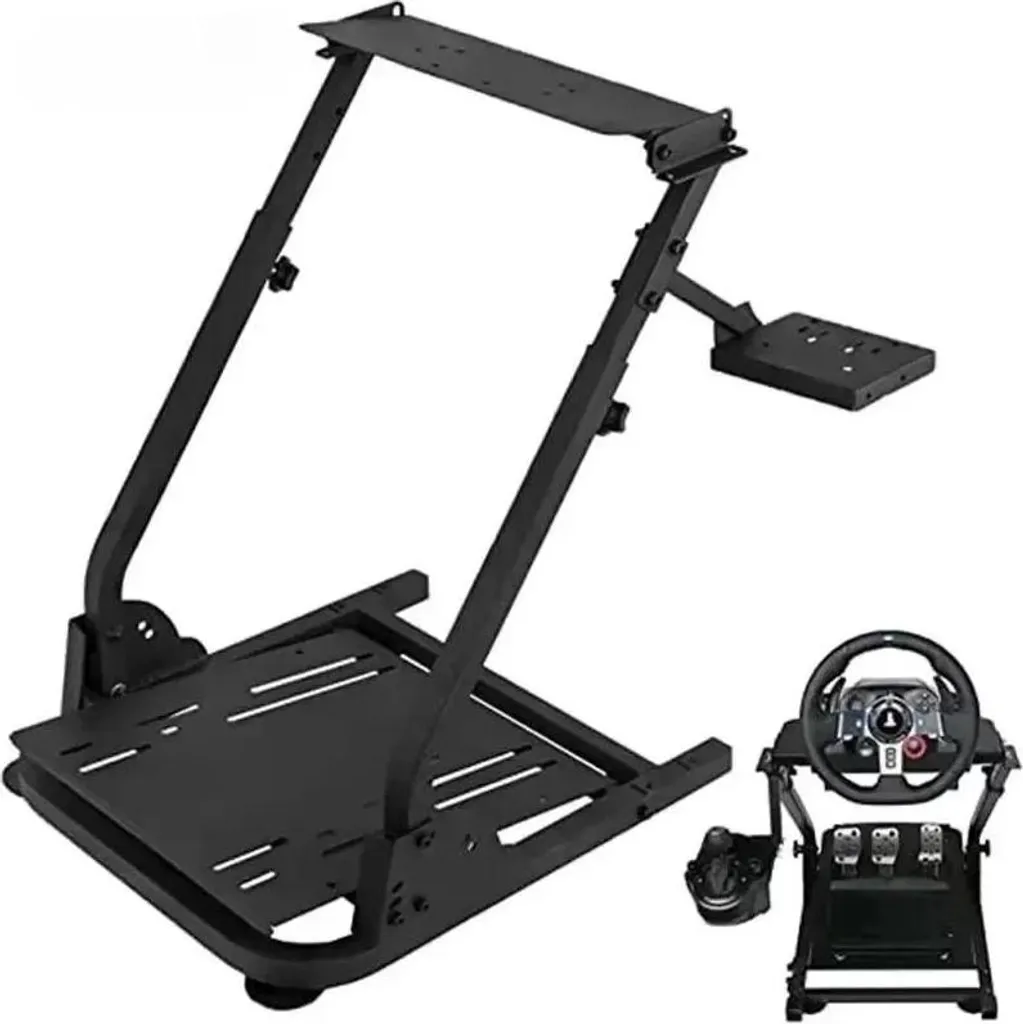 Support Volant Simulation Racing Réglable Compatible Logitech et Fanatec