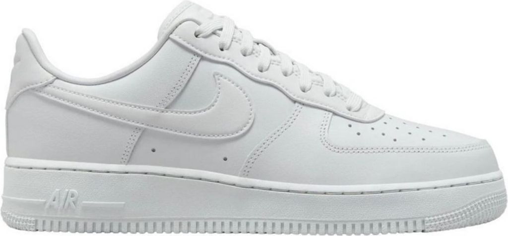 Nike Air Force 1 Low 07 Fresh - Herren Sneakers Schuhe Leder Grau DM0211-002 , Größe: EU 40.5 US 7.5