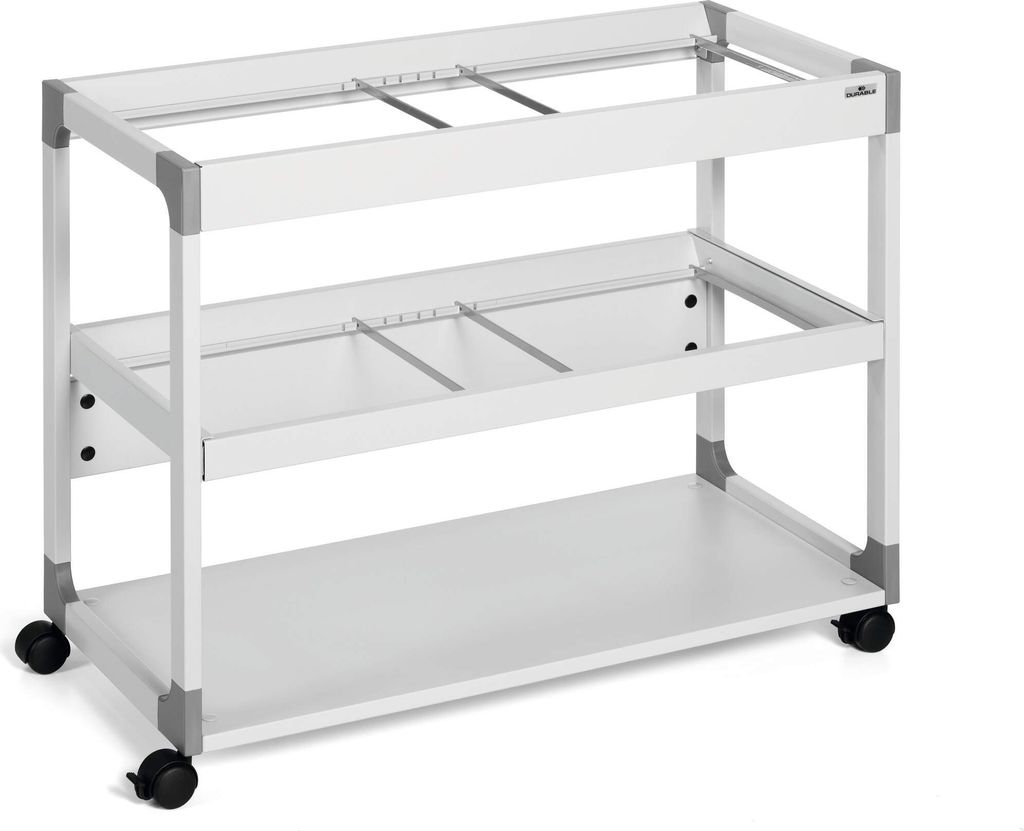 DURABLE Hängemappenwagen SYSTEM 200 MULTI DUO, 379210 grau Produktbild 