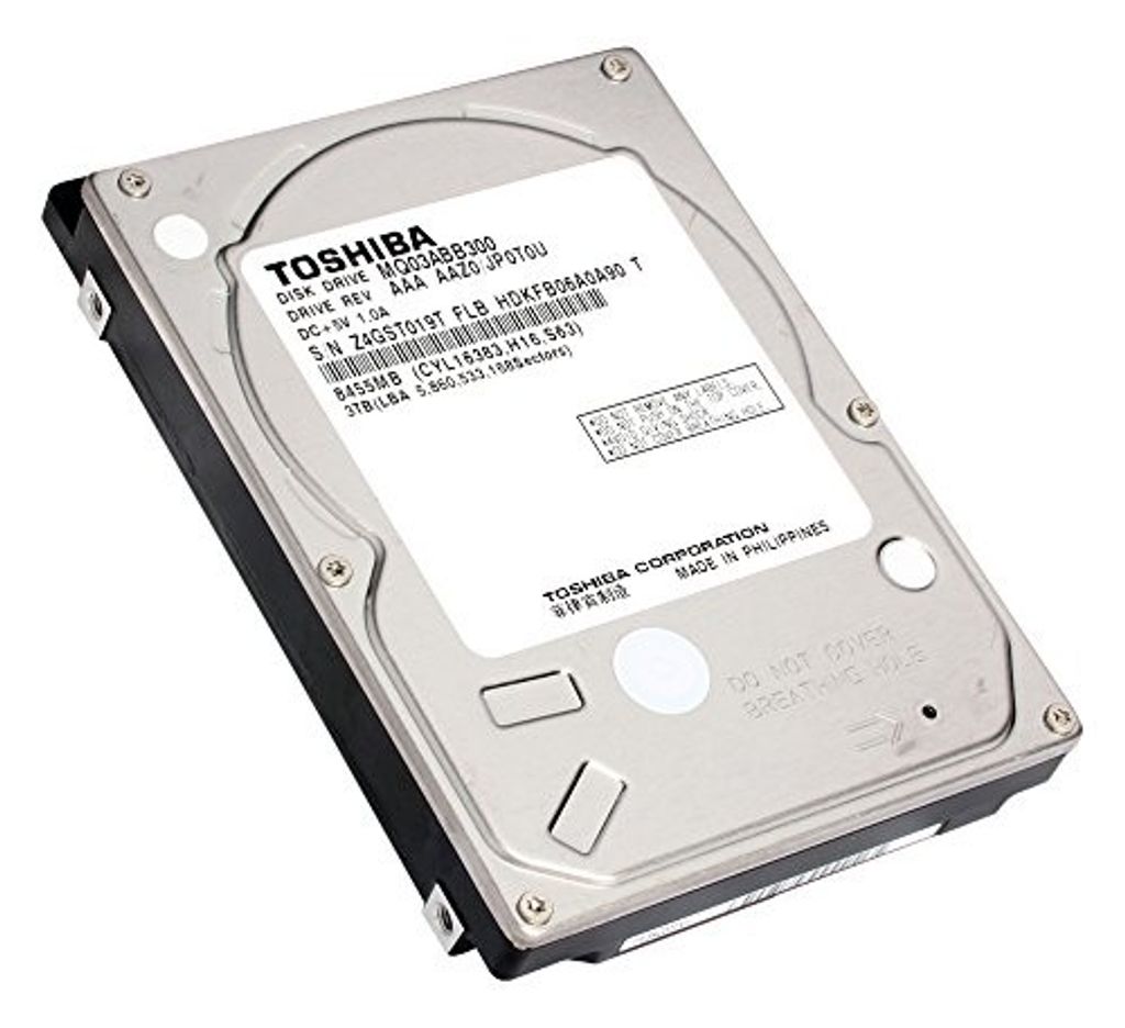 Toshiba 6.3cm (2.5") 2TB SATA3 Mobile MQ03ABB200 5400 16