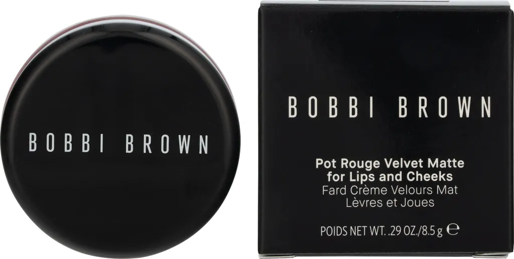 Blush Crème Rose Pétale Bobbi Brown Pot Rouge pour Teint Terne Mat