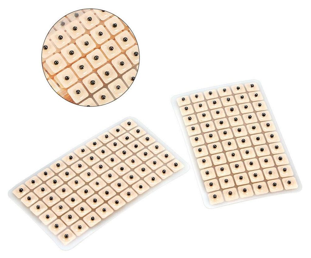 600 kusů akupunkturních semínek pro tlak v uších, relaxační Obrázek produktu 