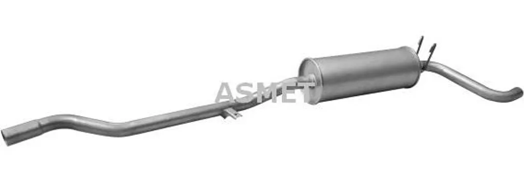 Réparer échappement C15 avec le silencieux arrière ASMET 9086 OE 95600365