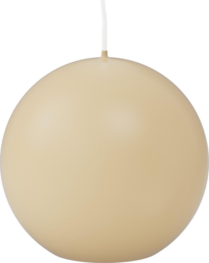 Kugelkerzen Bisquit Ø 70 mm, 12 Stück