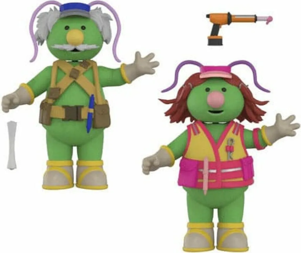 Figurines Doozers Fraggle Rock Mattel pour Décoration et Vitrine Geek