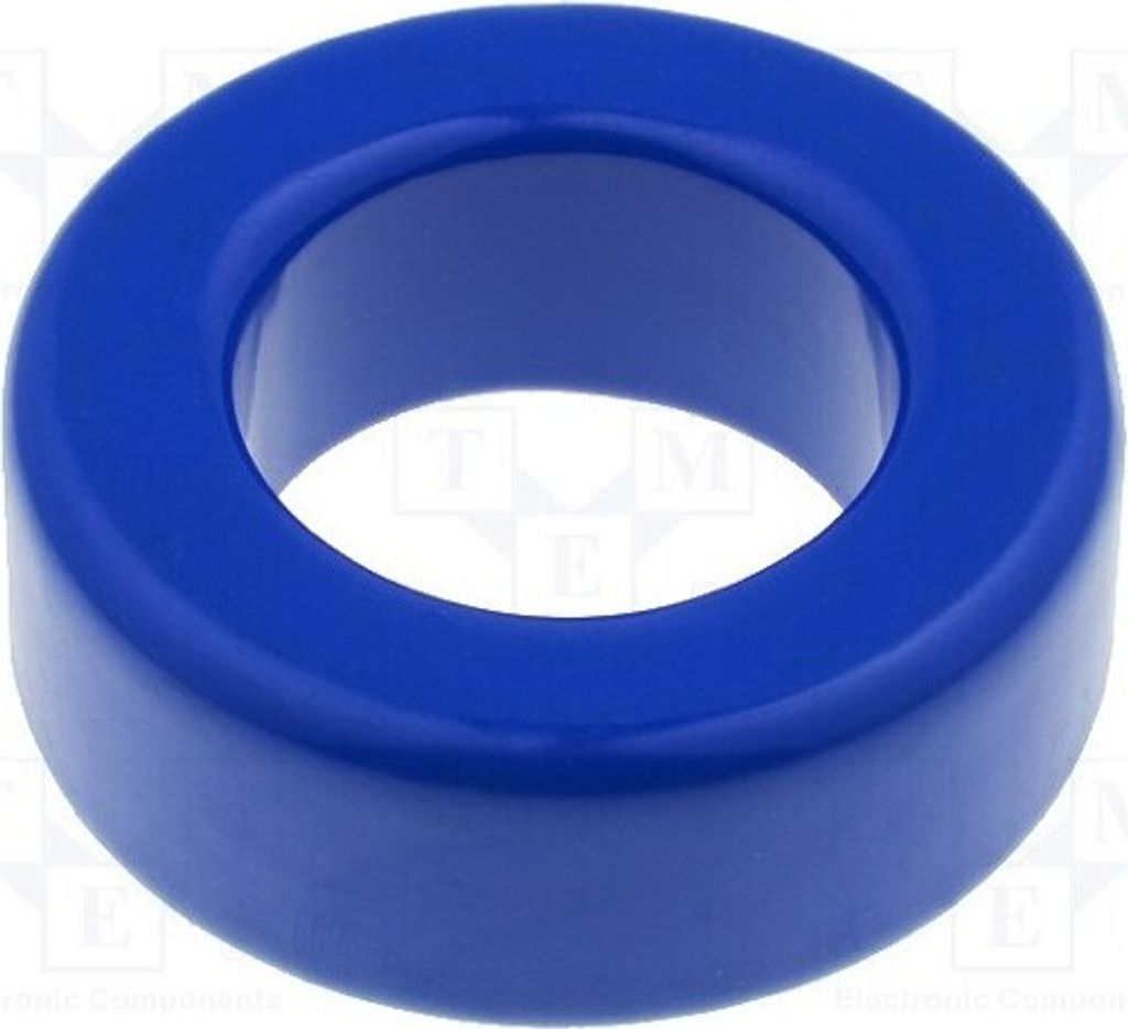 1x Ferrit: Ring L: 15mm ØAußen: 40mm 101nH ØInn: 24mm 500kHz MS-157075-2 Ringferr