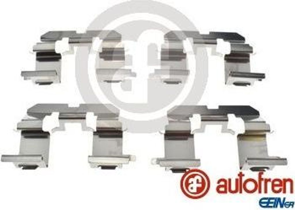 4x AUTOFREN SEINSA D42872A Zubehörsatz Scheibenbremsbelag Vorne für TOYOTA Yaris Schrägheck (P1) CELICA (ZZT23) Yaris Verso (P2) Echo Limousine ...