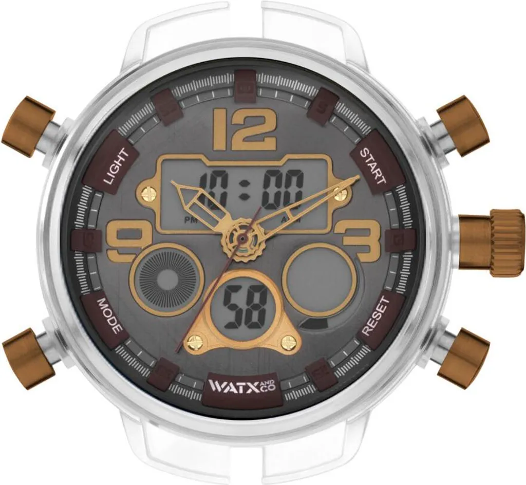 Orologio Unisex Watx & Colors RWA2820 Marrone 49mm | Shop Online