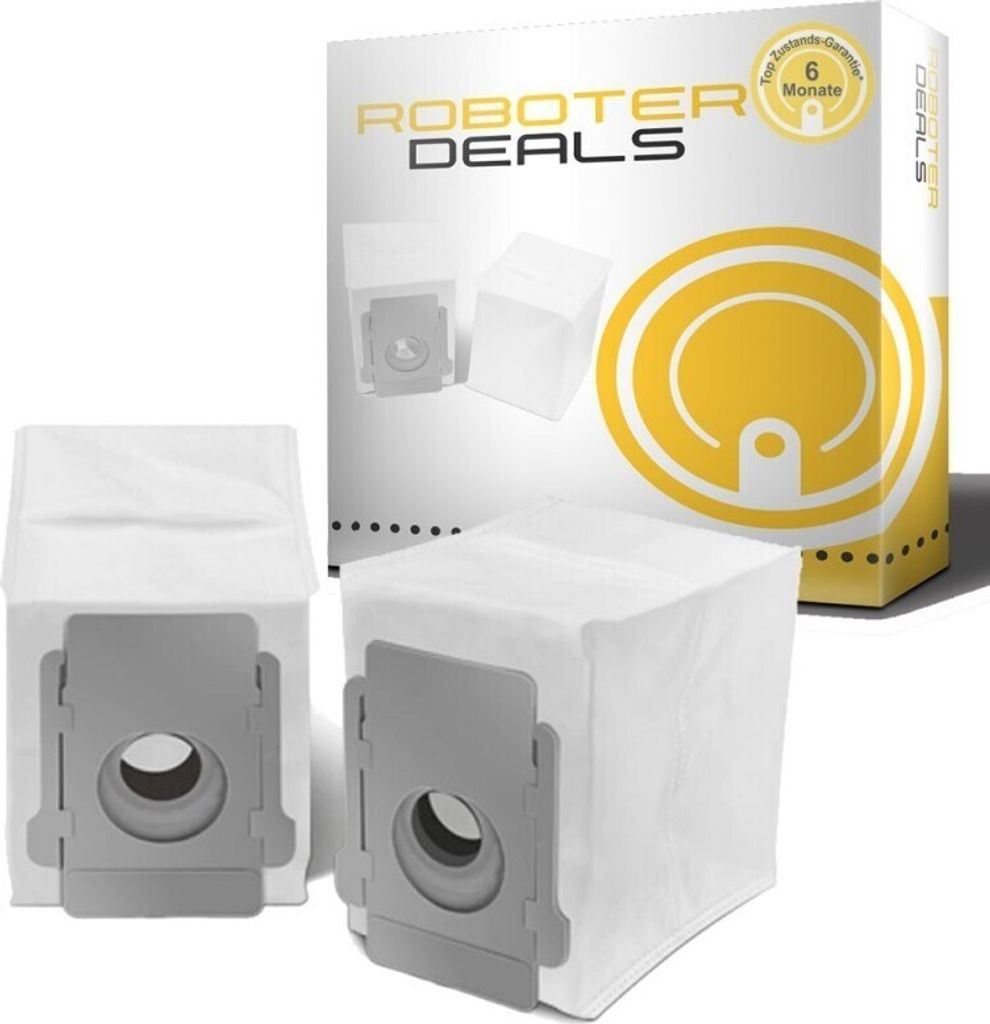 Staubbeutel, Ersatzbeutel (2 Stück) für iRobot Roomba Combo i5 Plus mit Absaugstation