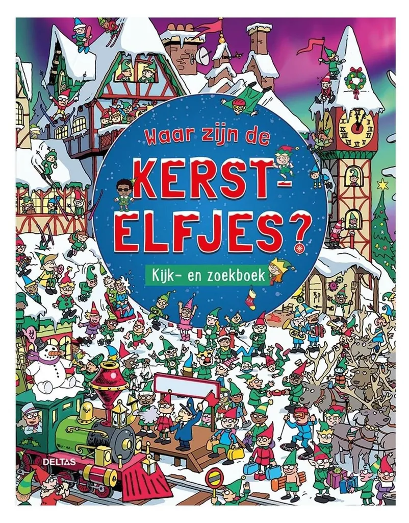 Où sont les Lutins de Noël ? Livre Deltas aux illustrations riches