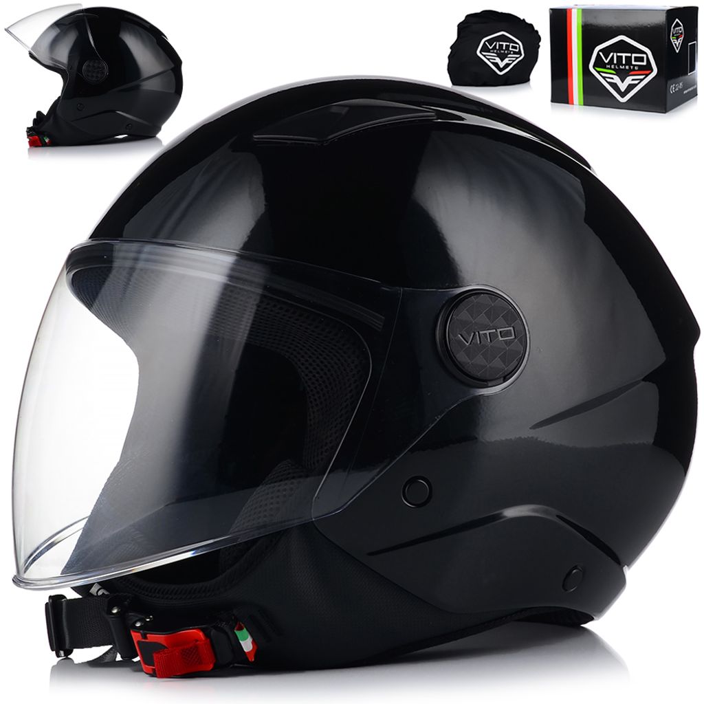 Jethelm Motorradhelm | VITO UNO | Helm Motorrad Rollerhelm Produktbild 