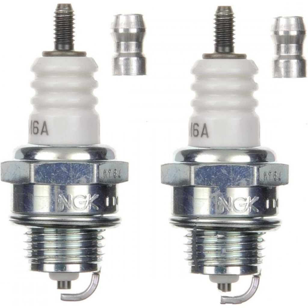 Zündkerzen Set NGK 2x BPM6A Zündkerze, Elektrodenabstand 0,75mm, Wärmewert 6, 2963 / 7021