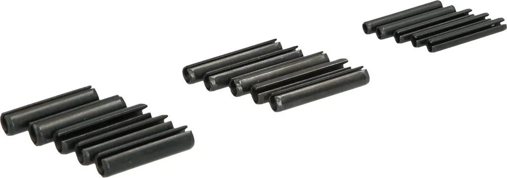 KS TOOLS Set di perni di sicurezza 15 pezzi 3,5-6 mm - 500.8403