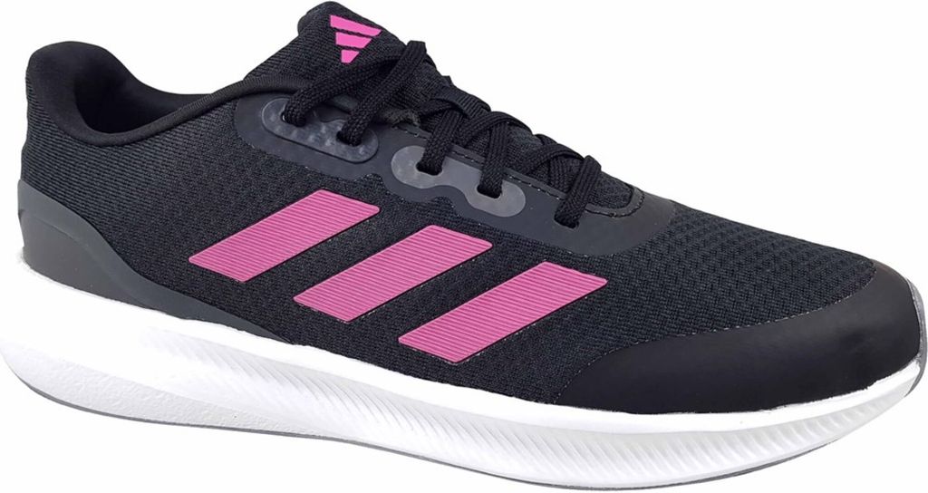 Adidas Jugend Runfalcon 3.0 - Sneaker Schwarz/Rosa Gr. 38⅔