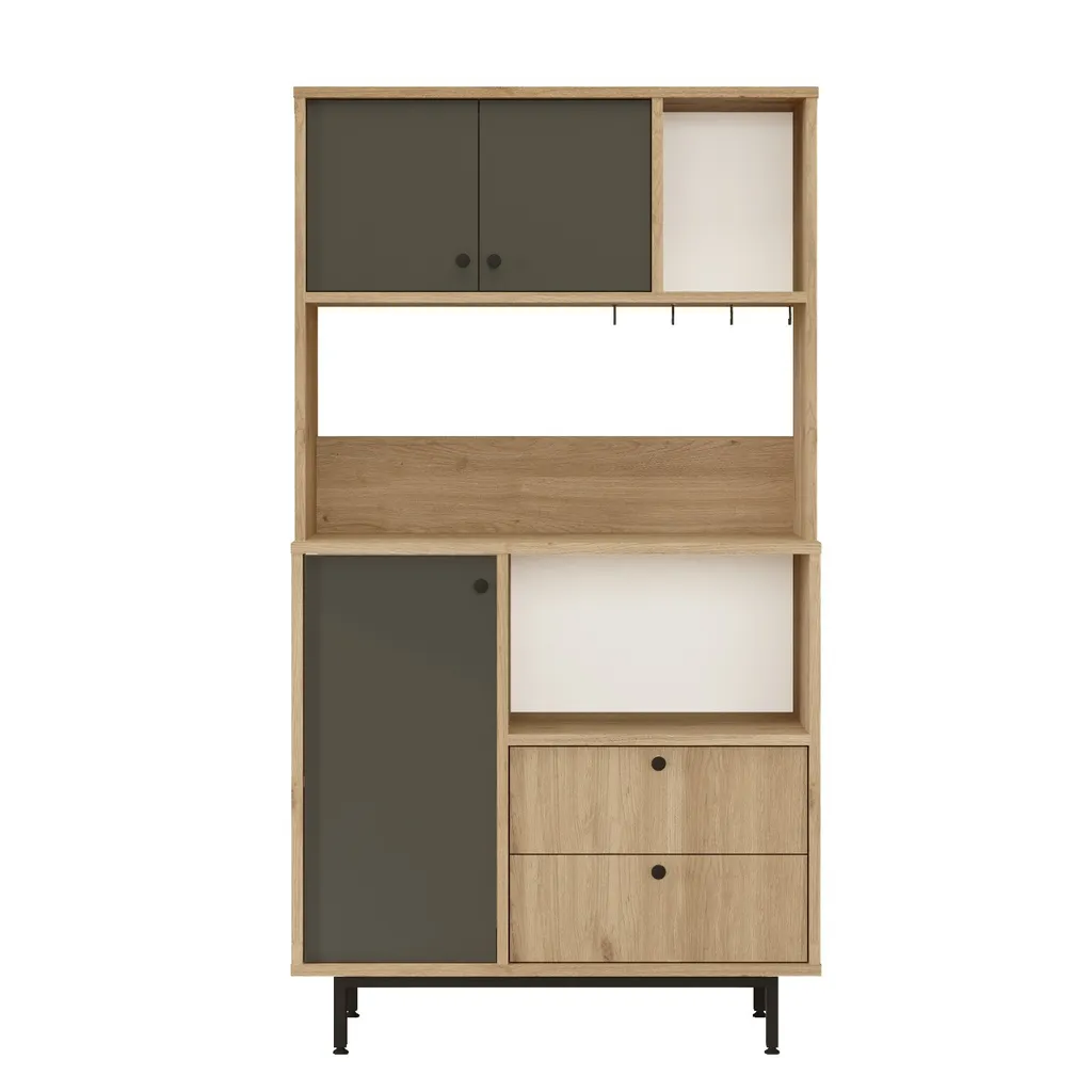 Armoire de rangement pour buanderie et salon gain de place