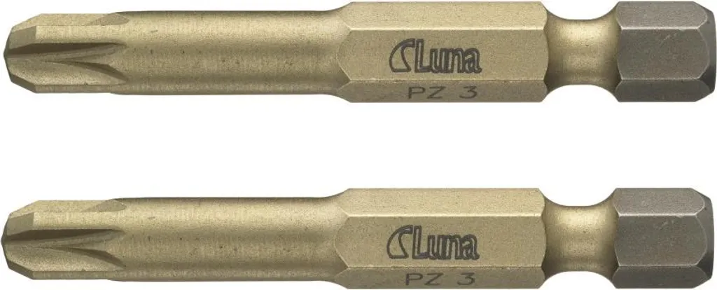 Embout Torsion PZ3 PRIME 50 mm Luna ultra robuste - Haute résistance