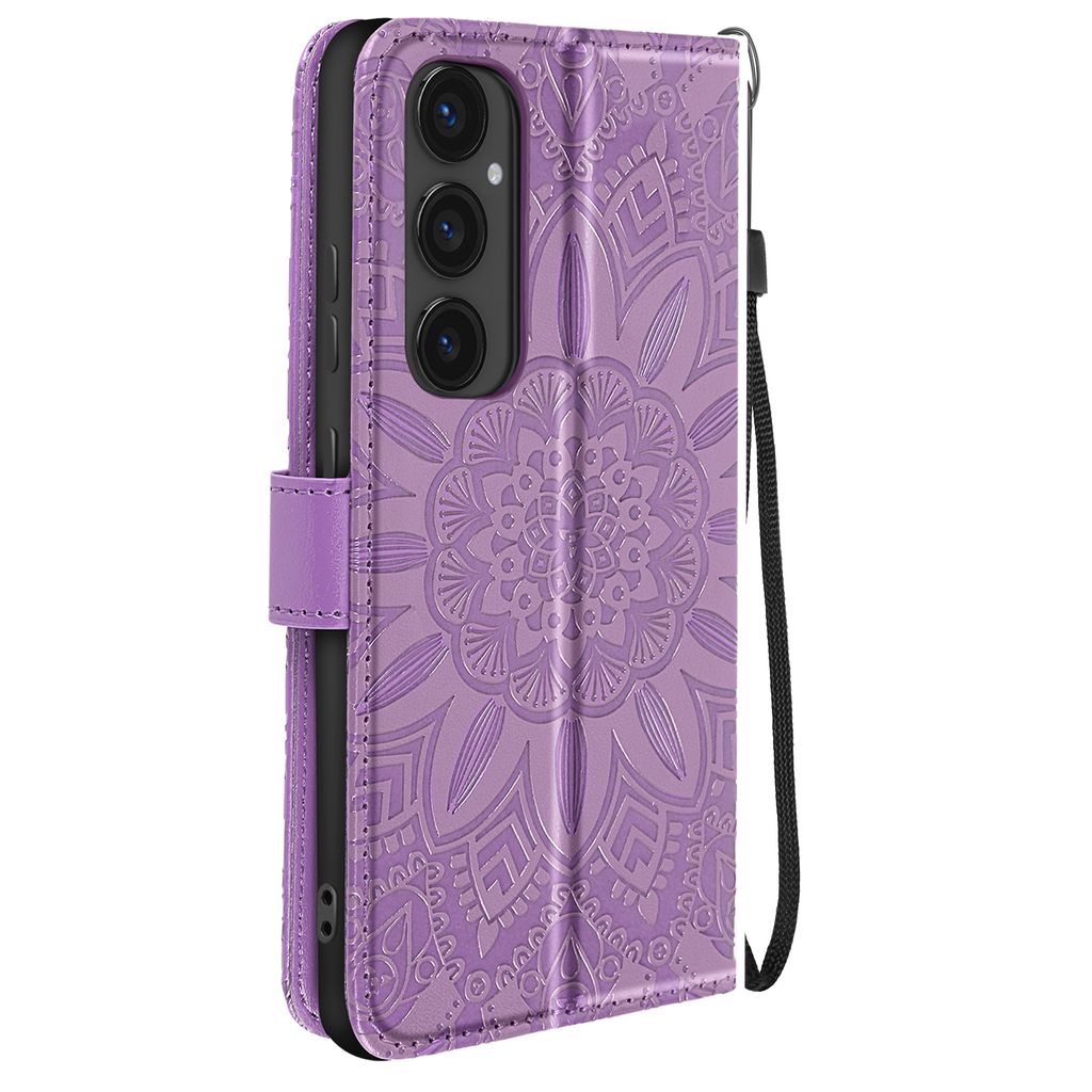 Avizar, Samsung Galaxy S24 FE Mandala Wallet Cover Produktbild 