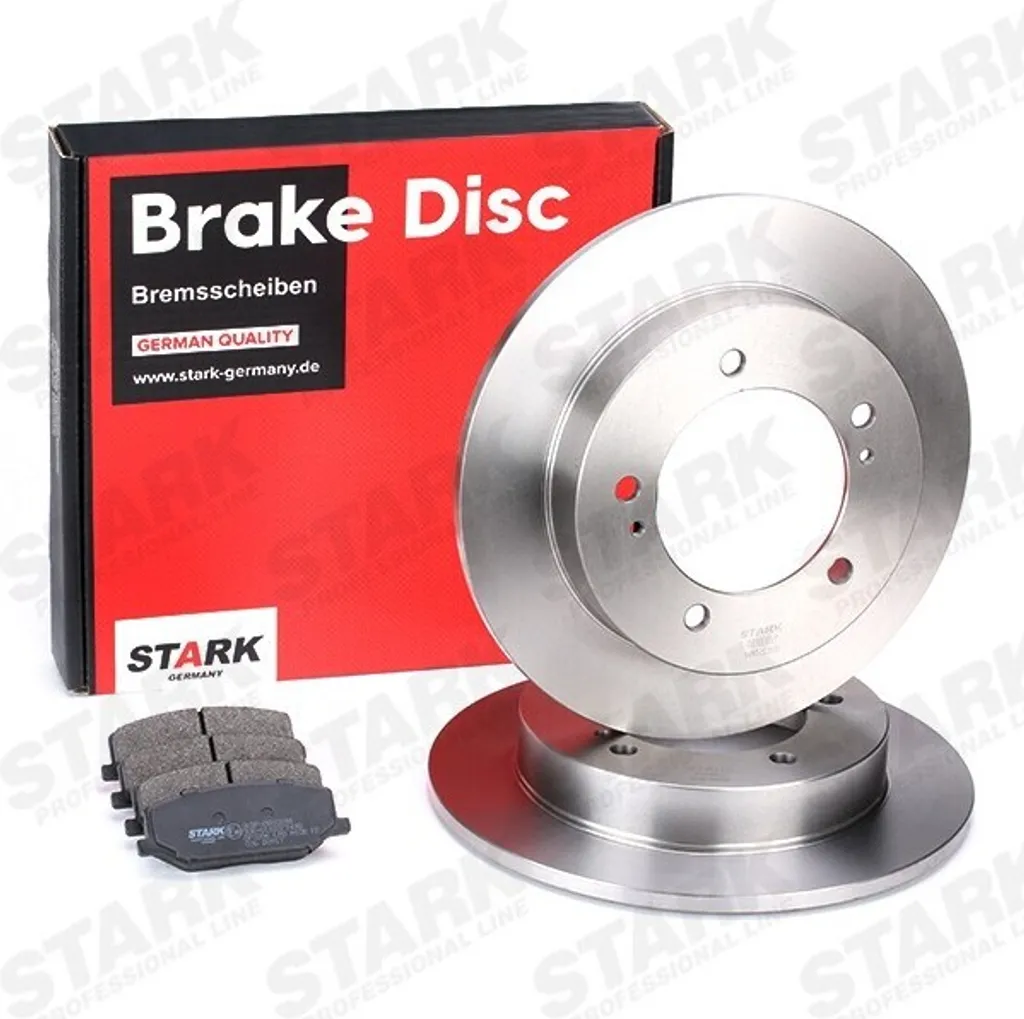 Freins à disque avant STARK avec plaquettes pour Volvo V60 et S60