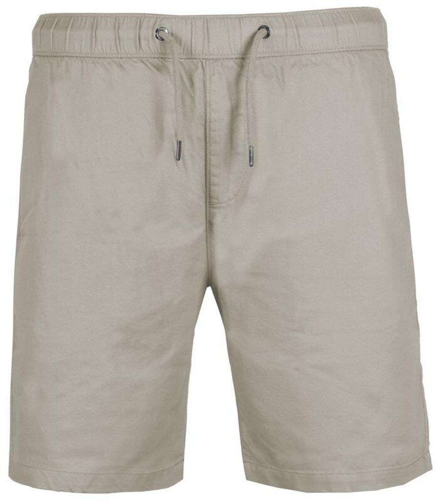 Indicode Short Herren INMelaton beige Basics, Streetwear 100% Baumwolle L