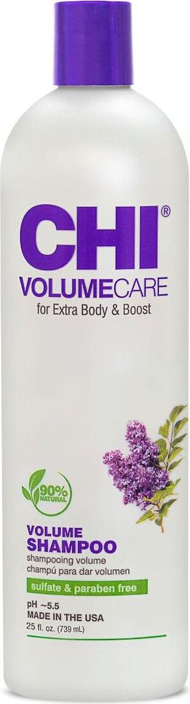 CHI VolumeCare Volumizing Shampoo 25 fl oz - Increases Volume on Thin, Fine, or Flat Hair for Extra Body and Boost Without Weighing It Down