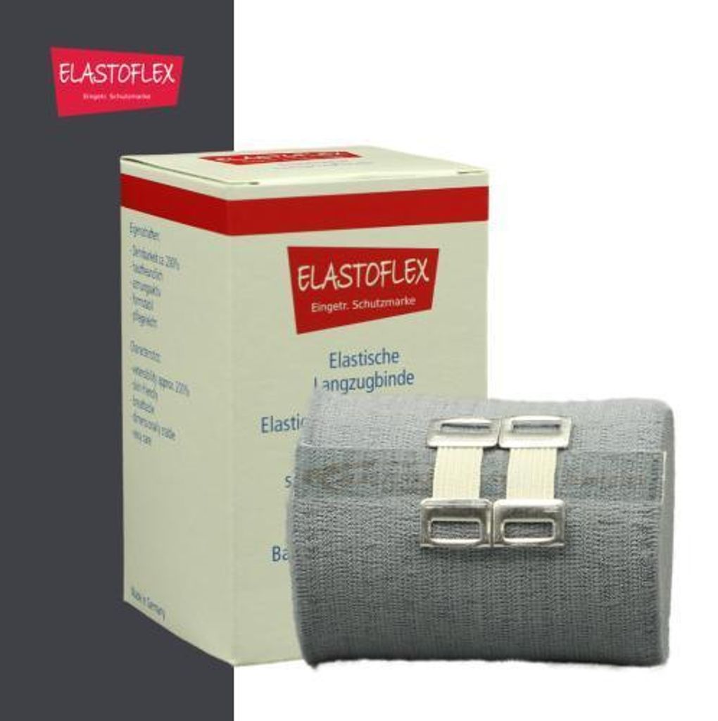 Elastoflex Langzugbinde 8 cmx5 m kitt 1 St