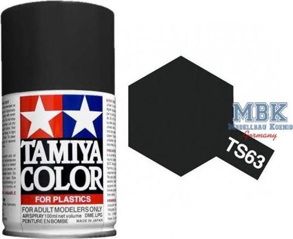 TAMIYA TS63 TS63 NATO Schwarz- Spraydose 100ml