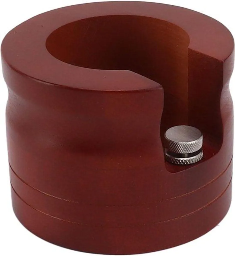 Organisateur Porte-Filtre Café Mahogany 51mm Station Barista de Maison