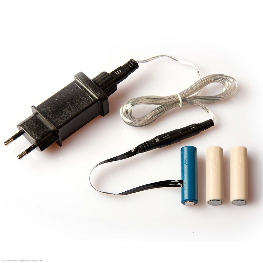 Batterie Adapter Batterieersatz für 3xAABatterien mit 1,8 m Zuleitung