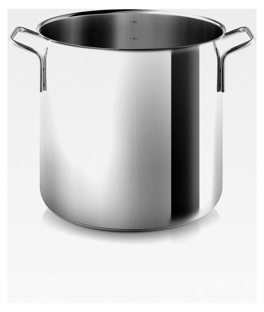 Eva Trio | Edelstahl Topf 10 l 24 cm | Suppentopf für große Vorhaben