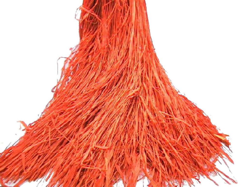 Naturbast I Florbast I Raffiabast I 700 Gramm I orange - 101,04 € pro Kilogramm