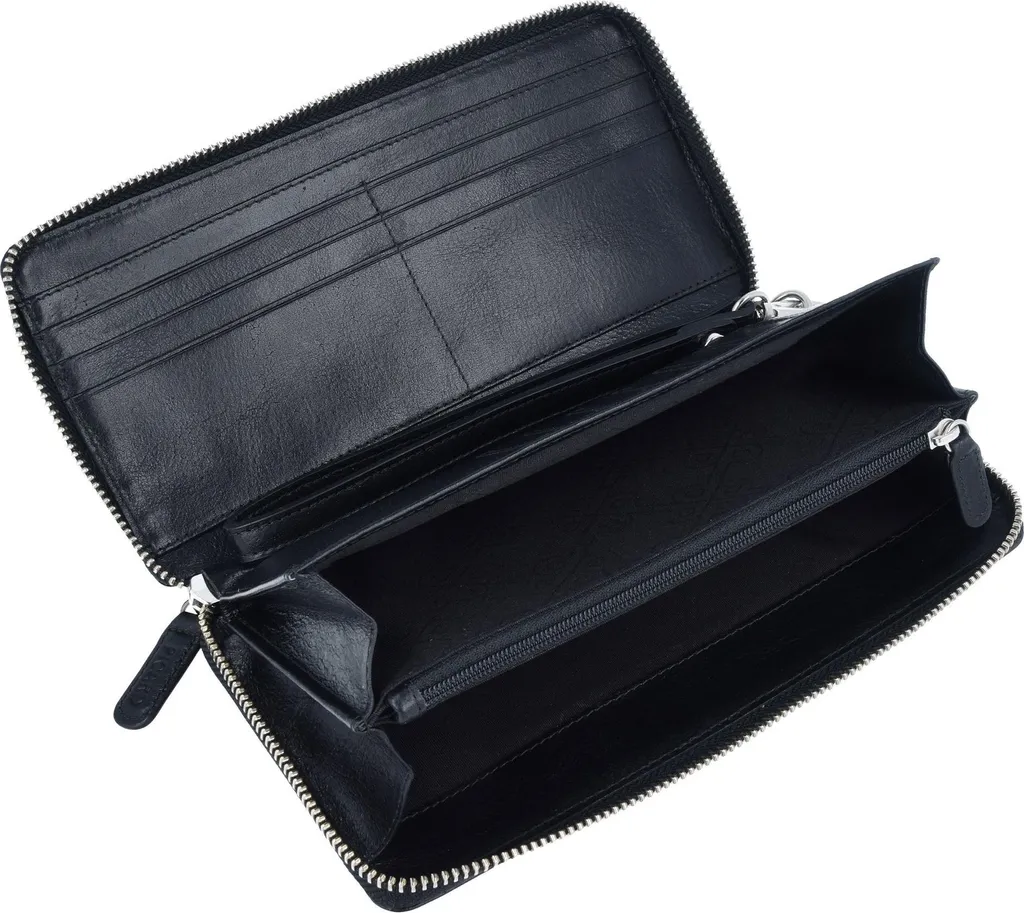 PICARD Buddy 1 Wallet Nero: Sicurezza e Stile per il Viaggiatore - 10