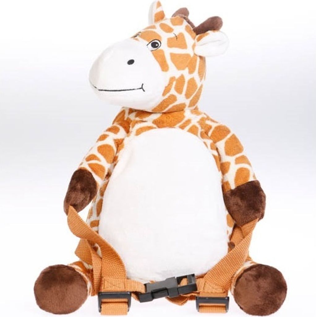 Rucksack mit Sicherheitsleine : Giraffe Raffy Motiv: Giraffe Raffy