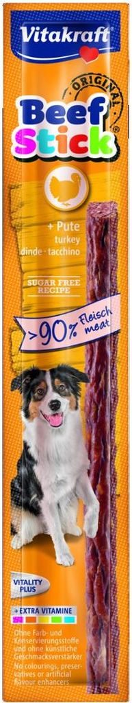 Vitakraft Beef Stick Original Pute - 50 x 12g