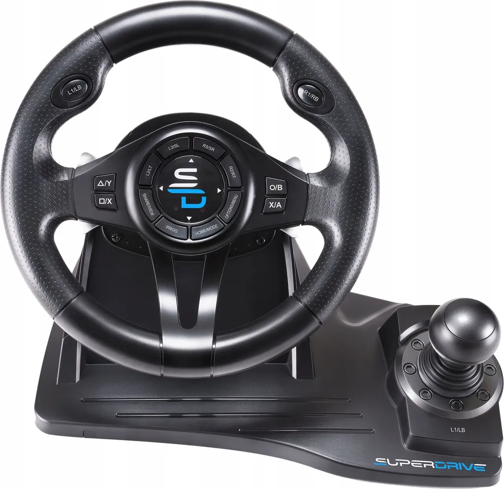 Set Racing Superdrive GS550: Volante e Pedali Programmabili Multi-Piattaforma - 3