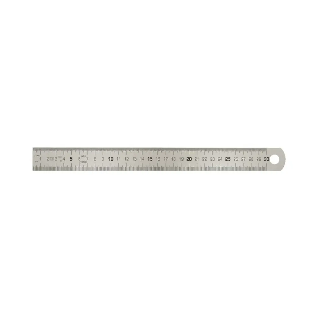 Règle souple KS Tools 300.0112 en acier ressort inox - Lecture facile