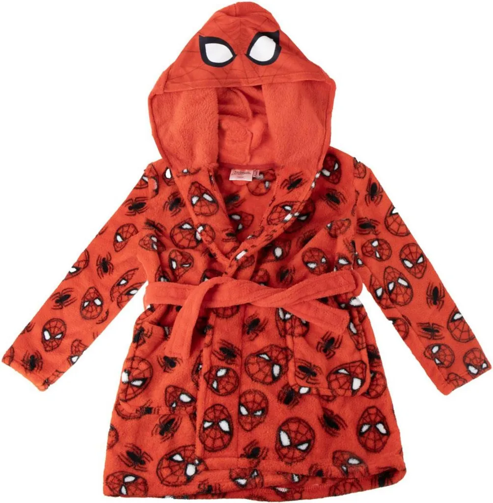 Accappatoio Spiderman per Bambini 6 Anni - Idea Regalo Cerda Group