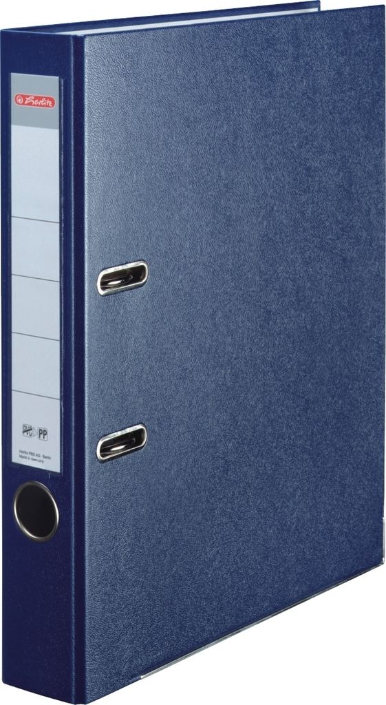 Ordner Kunststoff A4 maX.file protect 50mm blau Packung mit 20 Stück