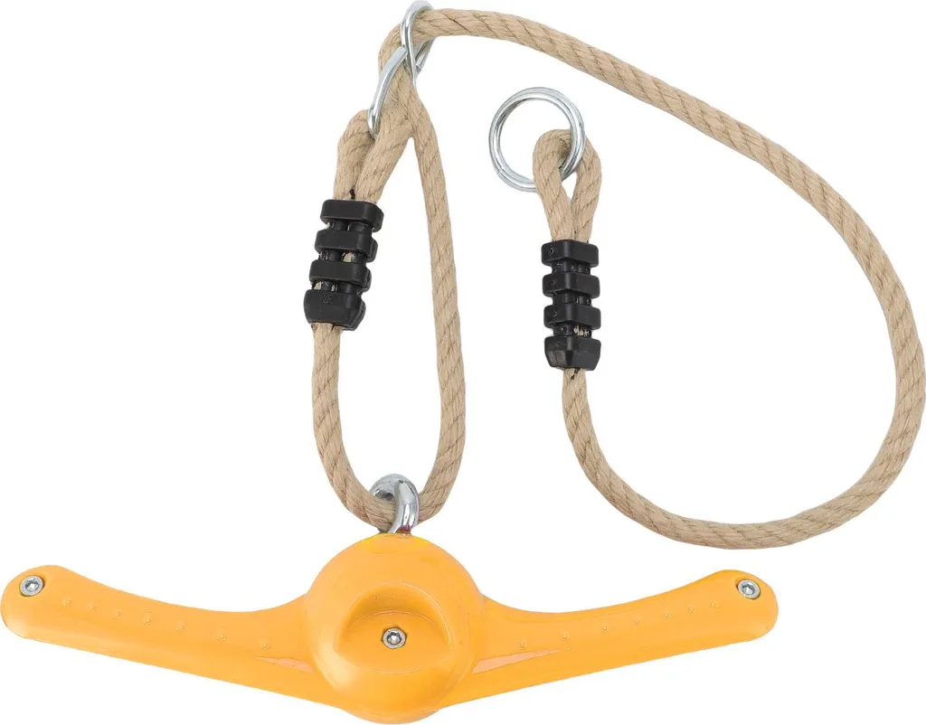 Offerta Altalena Twist 360° Gialla: Trasforma il Giardino in un'Arena