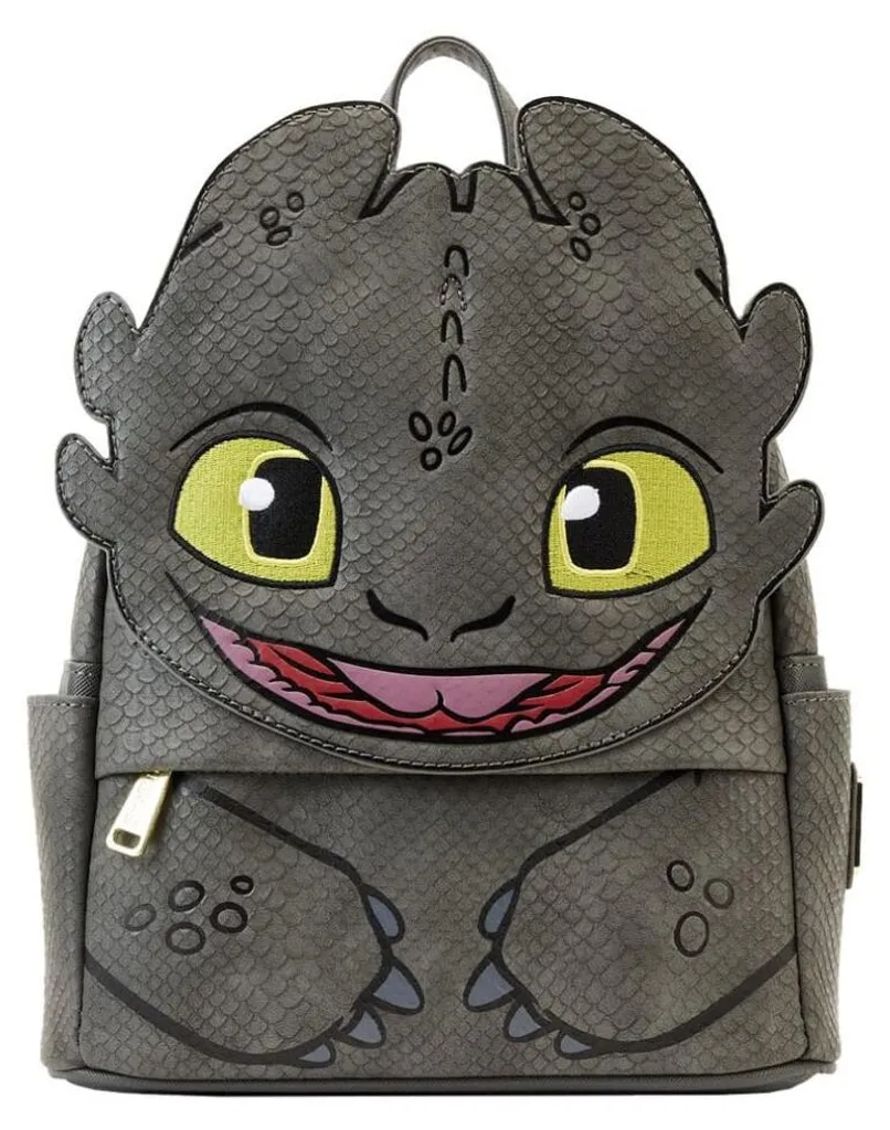 Loungefly Dragons Krokmou Sac à dos Cosplay avec Ailes et Yeux Verts
