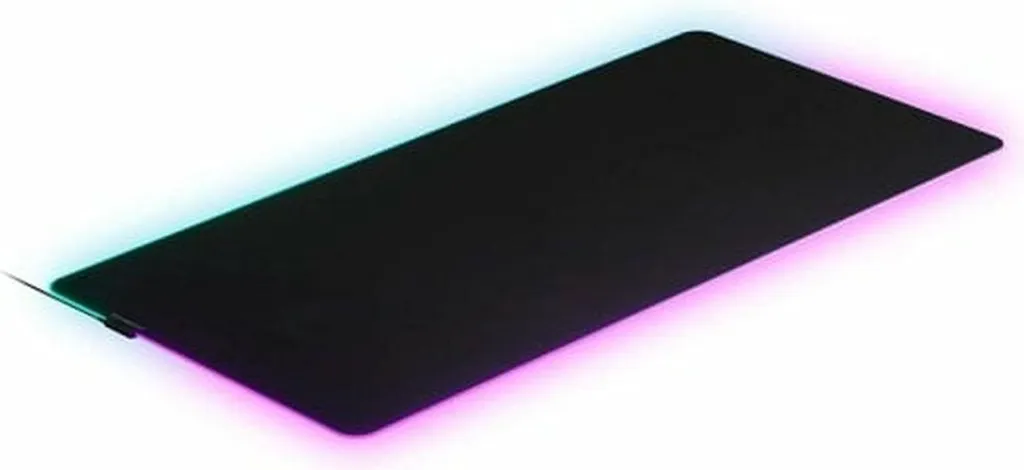 SteelSeries QcK Prism Cloth XXXL : Tapis de souris RGB stable et précis