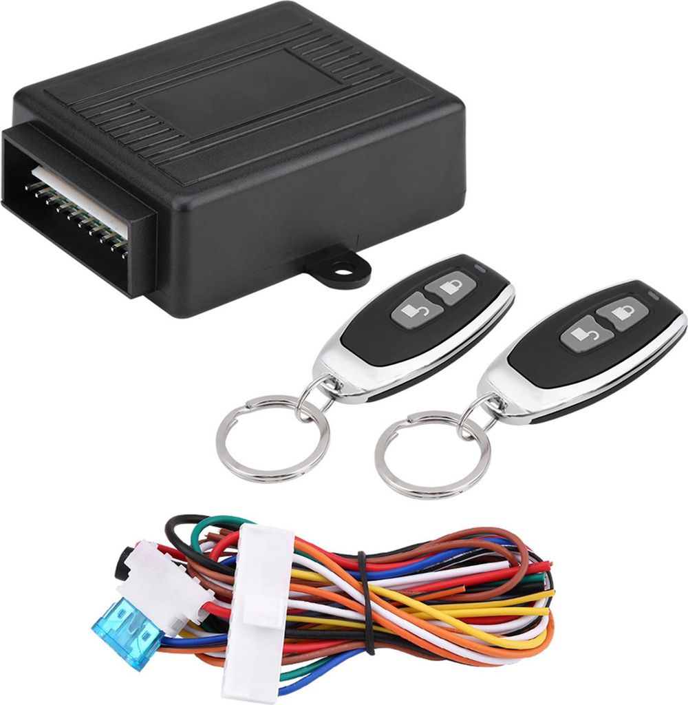 Schlüsselloser Eingangsauto, Türschlosssystem, Auto entsperren Kit Universal Remote Alarm für die Sicherheit