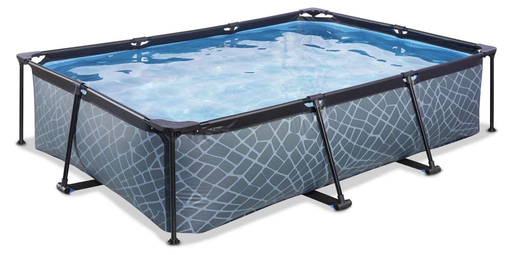 EXIT Stone Rahmenpool 300x200x65cm, Aufstellpool, mit Produktbild 