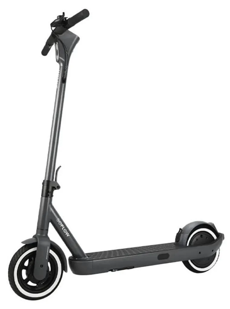 E-Scooter SoFlow SO ONE Idéal Trajets Urbains Gris Argent Homologué Route - 11