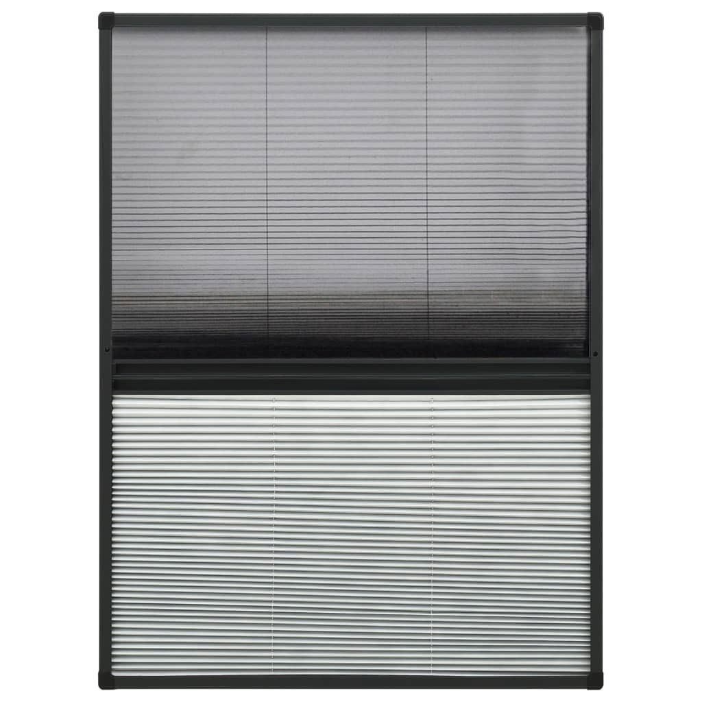 Zanzariera plissettata per finestre in alluminio 80x120 cm Immagine del prodotto 