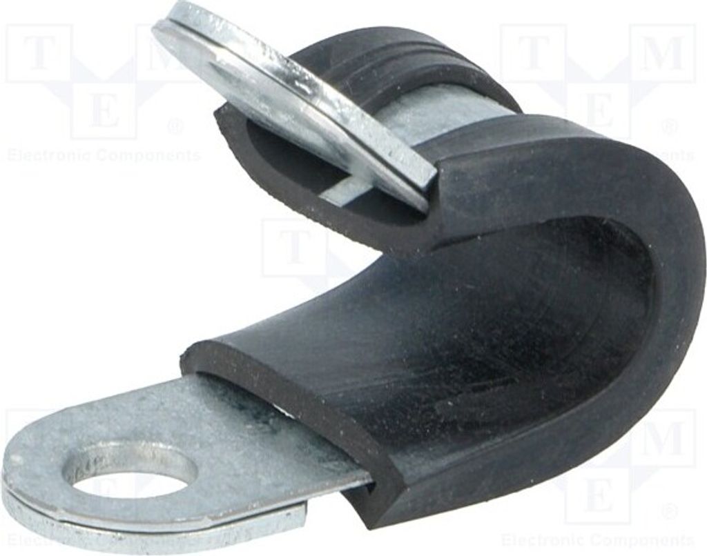 1x Schelle W: 12mm ØBündel: 8mm ØÖffn.Mont: 5,3mm 61825180 Schlauchschellen und