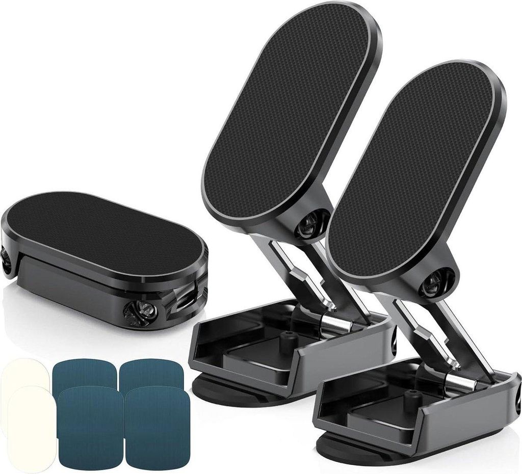 Faltbare magnetische Handyhalterung fürs Auto – 720 Grad drehbarer Magnet – Legierung – Handyhalter fürs Fahrzeug