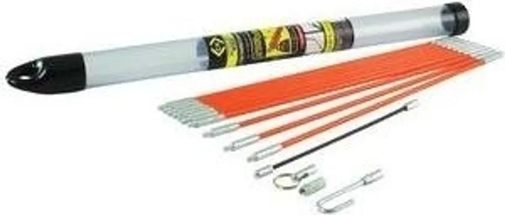 C.K Set Aste Acciaio Tiracavi Professionale 3,3m | 10x33cm